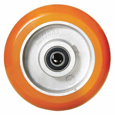 49H859 Caster Wheel Polyurethane 8 In. 1200 Lb.