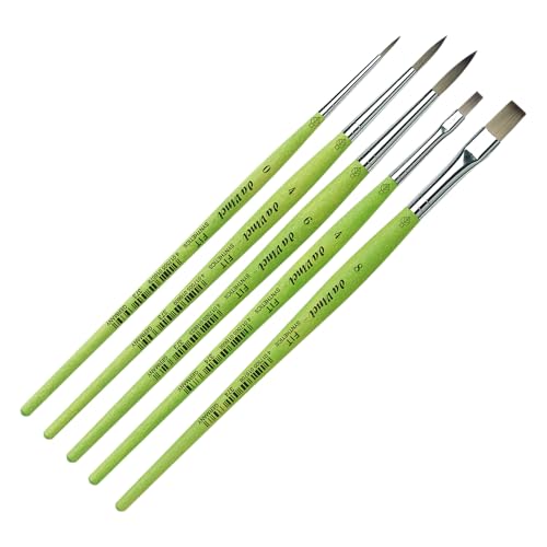 da Vinci, FIT BORSTE Synthetic Set with Cotton Bag, Series 4069, Short