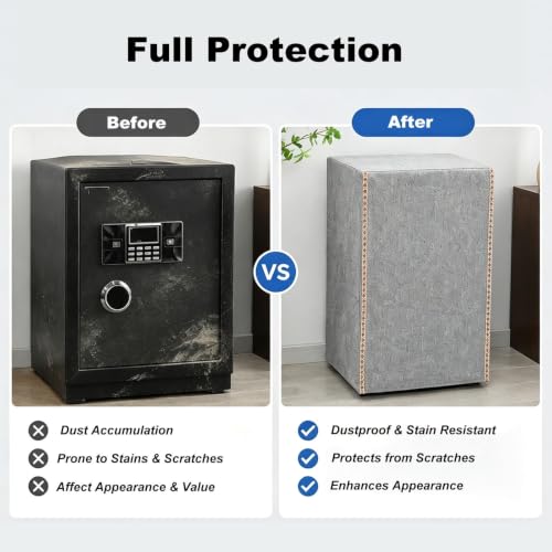 QGBDDP Home Protective Cover for Safe and Storage Cabinet, Custom Fit