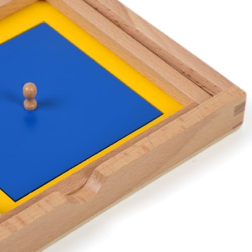 Baby Toy Montessori Six Case Cabinet Wood Geometric Demonstration Tray Early Childhood Education Preschool Children Geometry Shape Teaching Aids