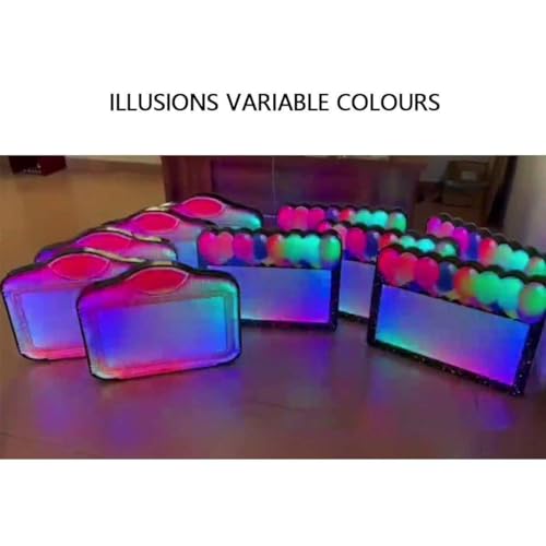 LED Letter Bottle Presenter, White Light, Customized Logo,Changeable Letters VIP Service,Bottle Service Personalized Presentation for Nightclub Party Bar