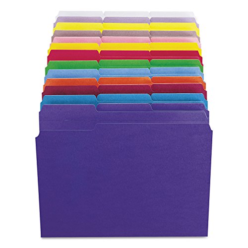 SMD12734 - Smead Colored Folders with Reinforced Tab