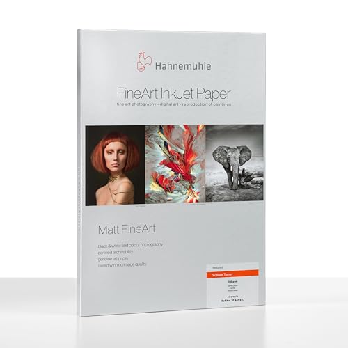 William Turner 310gsm Textured Photo Paper Matte A4 25 fls