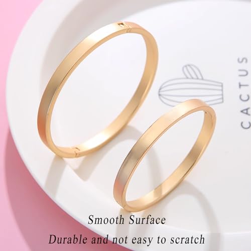 Binder Rings, Metal Binder Rings, 20 PCS Small Card, Book for Office School, Home, Gold(2.5cm)