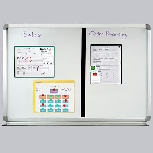 StoreSMART® - Magnetic Lines and Board Dividers - 1-inch x 50-feet - for Magnetic WHITEBOARDS ONLY- Does not Work on Plain whiteboards or glassboards - ML1-50