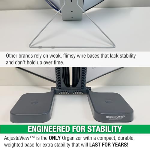 Ultimate Office AdjustaView Expandable Desk Reference Display Organizer 10B