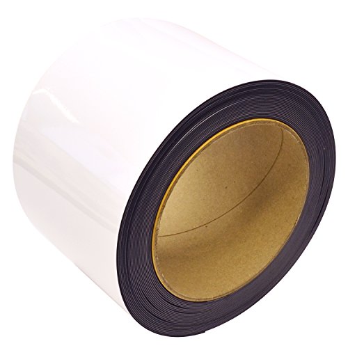 マグエックス Mag-X MSGR-08-100-10-W Magnetic Roll, Color: 3.9 inches x 32.8 ft (100 mm x 10 m), White Tsuya