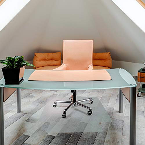 Ultimat Polycarbonate Lipped Chair Mat for Hard Floor - 48" x 60"