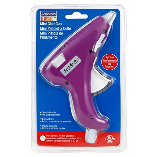 ArtMinds Purple Fashion Mini Glue Gun, 12 Pack
