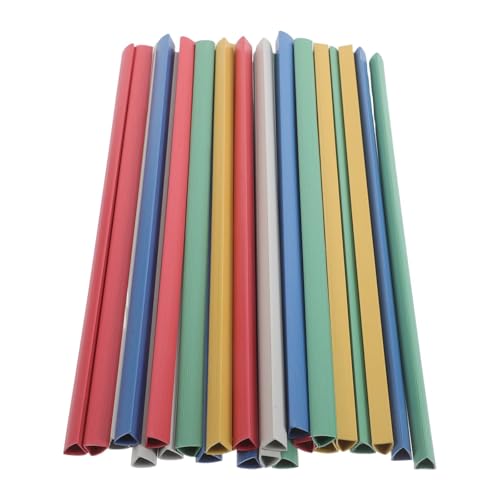 Binding Bars Slide Grip 50pcs Binding Bars Report Covers File Folder Binder Sliding Bars for A4 and Letter Size Paper School Business Students Office