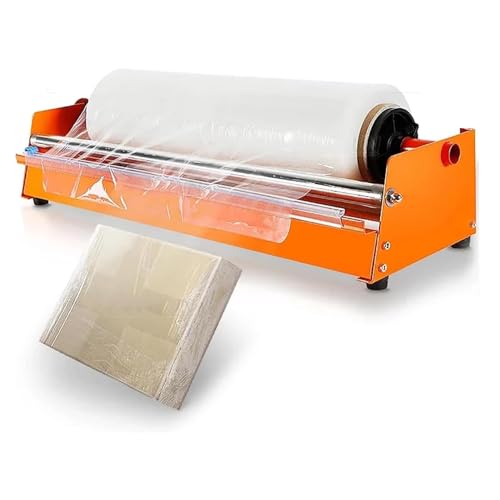 YXCUSAM Manual Stretch Wrapper, Tabletop Stretch Film Dispenser, for Accommodating Film Widths Up to 19.7 Inch (50 Cm)