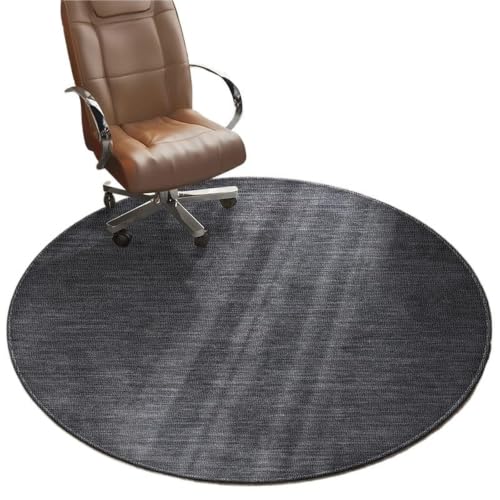 Office Chair Mat for Carpet Bedroom Round Floor Mat Dirt Resistant Carpet(Color9,140X140cm)