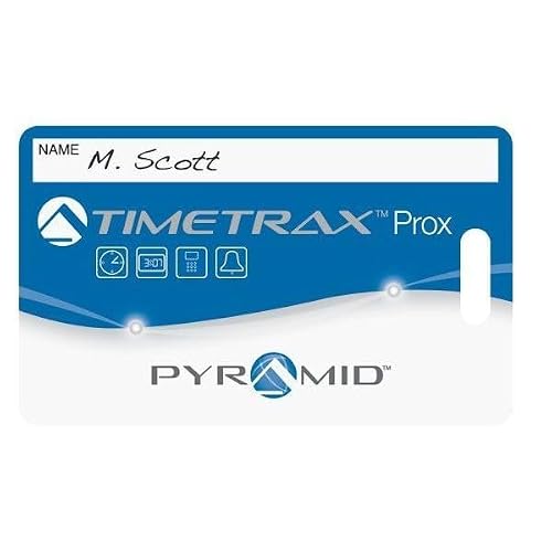 Pyramid Time Systems - Pyramid Timetrax Proximity Badge 15/Pk - 3.50" X 2.50" - 15/Pack "Product Category: Office Equipment & Supplies/Id Cards"