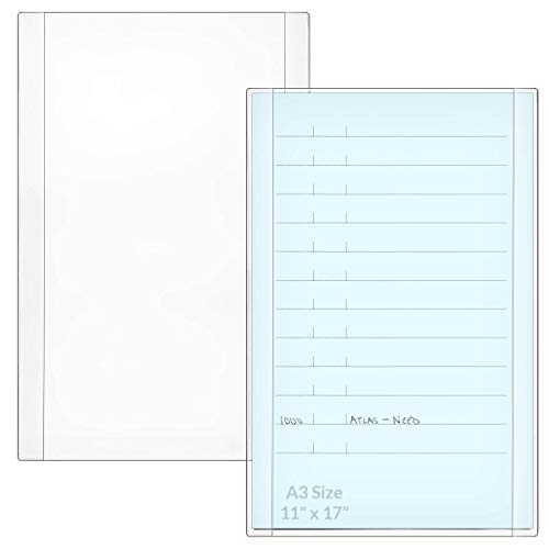 StoreSMART Open Face Document Frame - Plain-Back - Ledger Size - 11" x 17" - 100-Pack - R3449-100