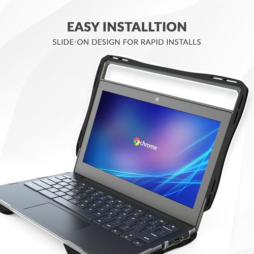 UZBL Air Hard Shell Case for Lenovo Chromebook 100e Gen 4 (Intel) / 100w Gen 5, Student-Proof K-12 Protective Clear Cover (30-Pack)
