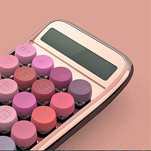QERTYHJK Calculator, Standard Function Desktop Basic Calculators with 12 Digit Large LCD Display