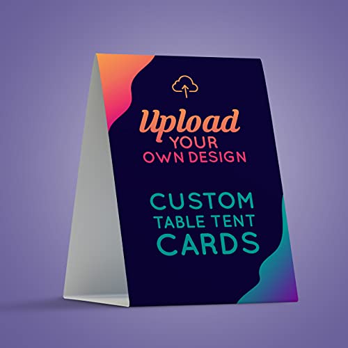 Custom table tents. Gear up for Events with your own Professional Table Tent for your business.