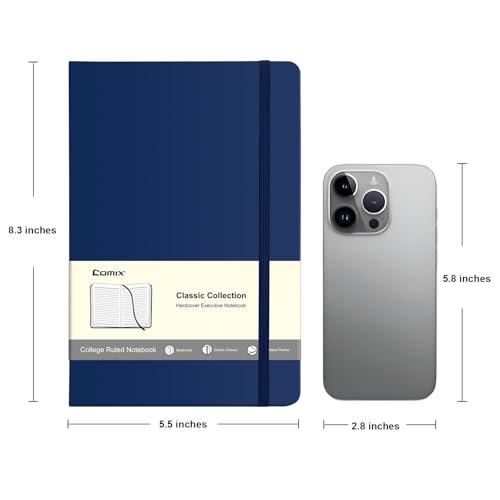 Comix 24 Pack Lined Journal Notebooks for Work, 240 Pages, 5.5" x 8.3"