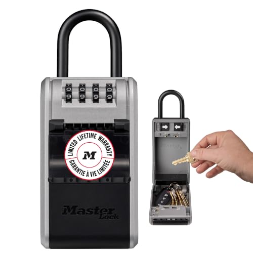 Master Lock 5480EURD Key cabinet with new innovative design, shackle, large capacity, high security