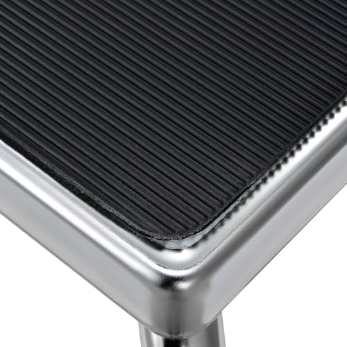 Global Industrial Medical Step Stool with Non-Skid Rubber Footstool