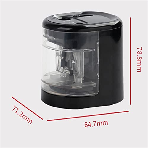 XJPWZER Electric Pencil Sharpener Students Double-Hole Automatic