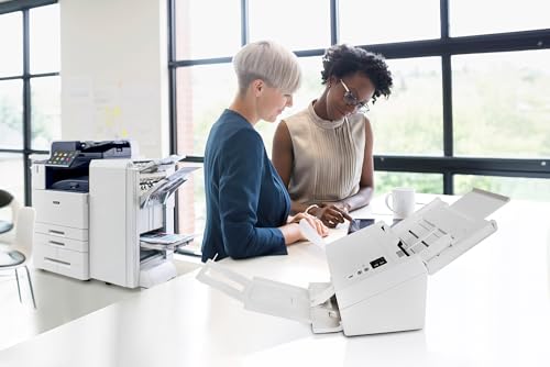 Xerox D50 Duplex Document Scanner for PC and Mac, 120-page Automatic Document Feeder (ADF), 70 ppm @ 200 dpi, Visioneer & ABBYY Software Included, 3-Year Warranty