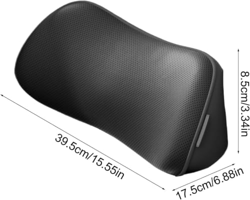 EZLQGBWKPDT Ergonomic lumbar support cushion - non-slip memory foam seat pad, suitable for cars and office chairs, helps relieve back pain, a comfortable accessory for both home and postures