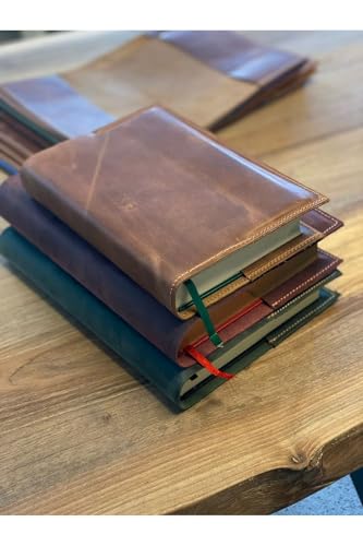 Quran Cover Case Leather, Khaki Color, Medium Size A4 Fit, Protective Holder for Religious Books, Appropriate for Texts - Khaki