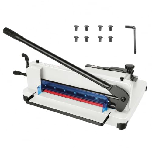 12 Inch Heavy Duty Guillotine Paper Cutter for 400 Sheets