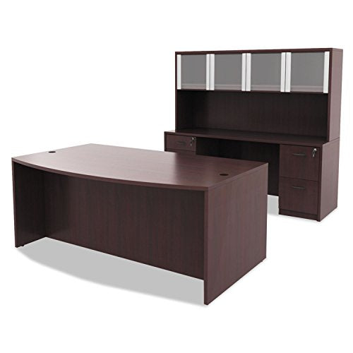 Alera VA542822MY Alera Valencia F/F Drawer Full Pedestal, 15 5/8w x 20 1/2d x 28 1/2h, Mahogany