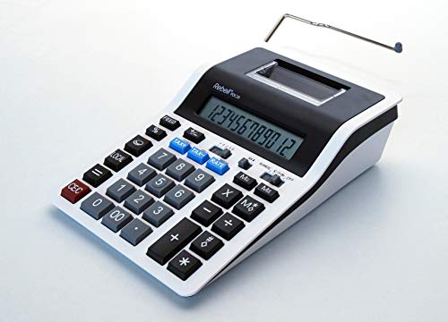 Rebell RE-PDC20-WB - Printing Calculator, White