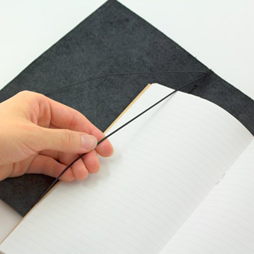 Traveler's Notebook, Regular Size, Black, 13714006