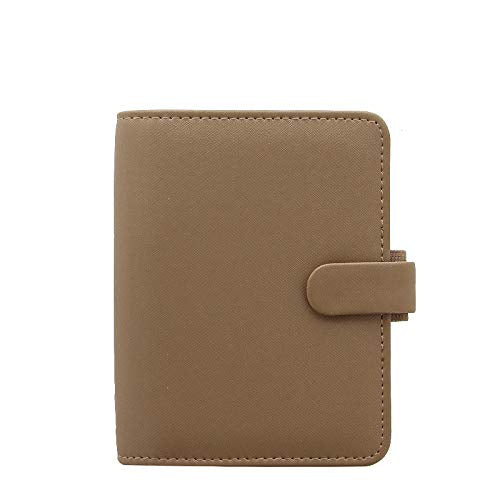 Filofax 028760 Saffiano Personal Organizer, Small, Fawn