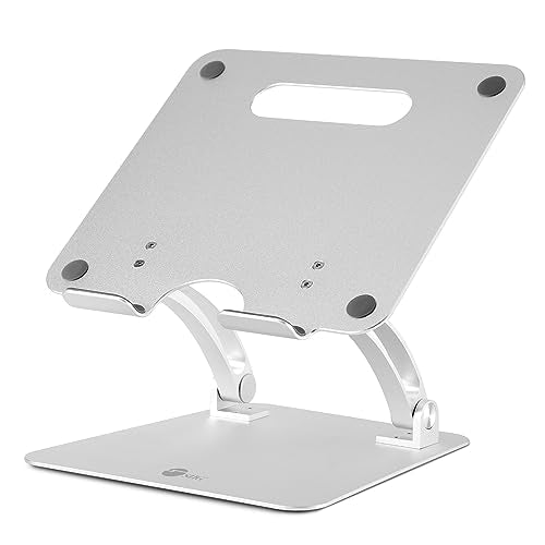 SIIG Adjustable Foldable Laptop Stand, 10"-17.3", Aluminum, CE-MT2C12-S1