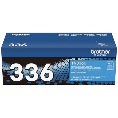 Brother Printer TN336C Toner Cartridge
