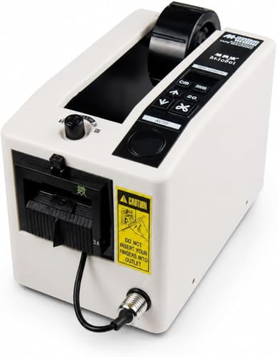 Electric Automatic Tape Dispenser, Tape Cutting Machine, 7-50mm Width, 20-999mm Length Range, for All Kinds of Adhesive Tapes, Labelling & Electronic Tape Dispensing