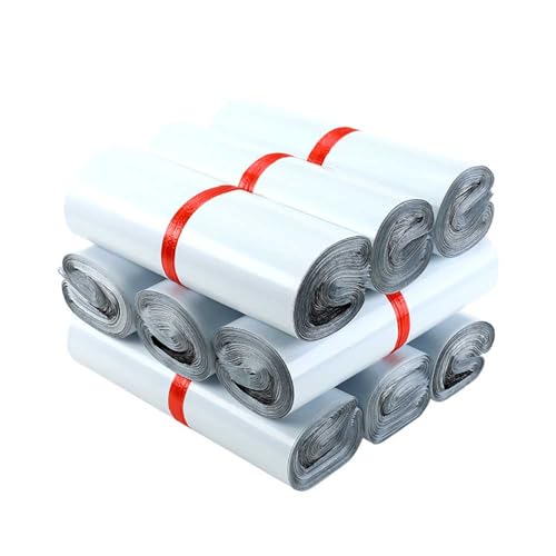 Poly Mailers Packaging Envelopes Supplies Mailing Bags Mailer Envelope Shipping Bags Self Sealing Clasp Envelope Self Adhesive Tear Proof Mailing Envelopes (100 Pieces,35x45cm)