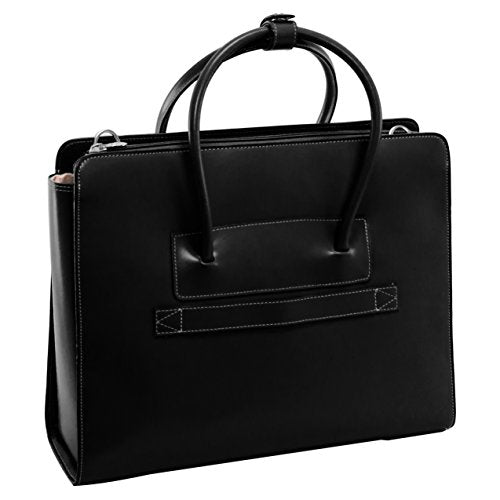 McKlein LAKE FOREST, 15" Leather Business Women Laptop/Tablet Briefcase Bag/Leather Case, Computer Travel Case, Laptop Professional Shoulder Bag
