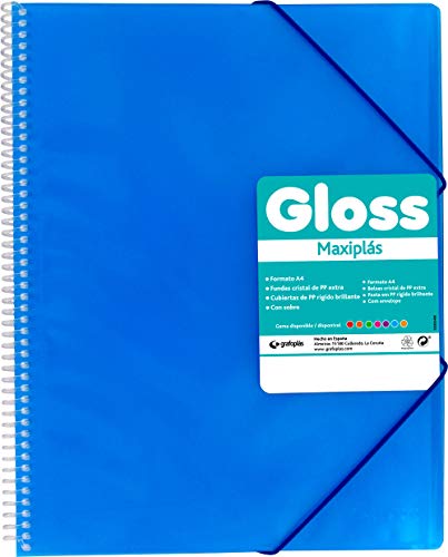 Grafoplás Folders of Covers 40 Fundas Blue