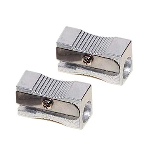 ZYQHMY 10pc/Set Metal Pencil Sharpener Classical Girls Makeup Pen Sharpener Drawing Writing Learning Tools School