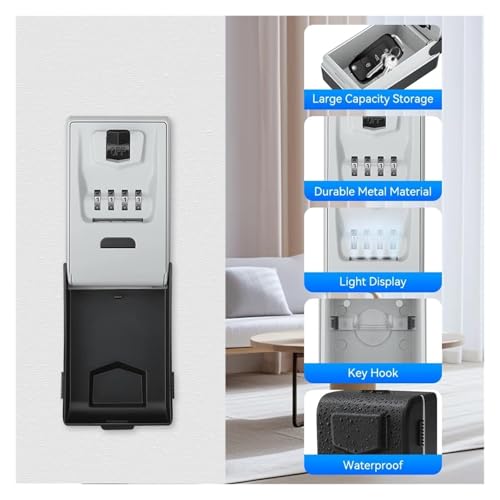 Large Wall Mounted Outdoor Waterproof Safe Box
