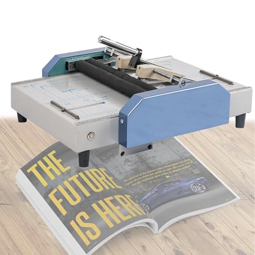 Xghwnpd Electric Paper Folder, Linear Automatic Stapler, A3 Binding and Creasing for Efficient Office, School and Home Use