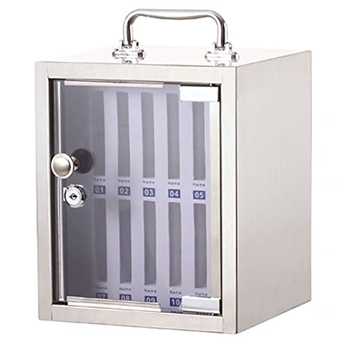 YHdtUO Cell Phone Deposit Box with Handle Secure Storage for Students Office Classroom Portable and Convenient 12 Slots