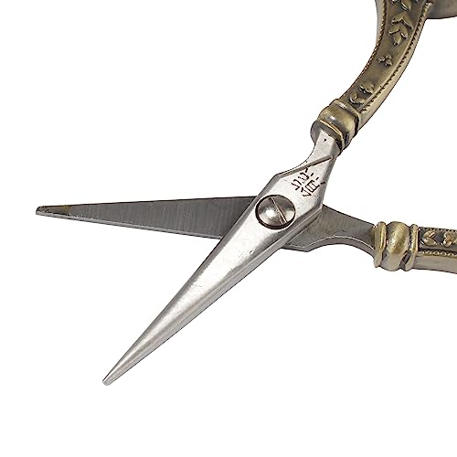 JubileeYarn Floral Embroidery Scissors - Bronze - 30 Scissors