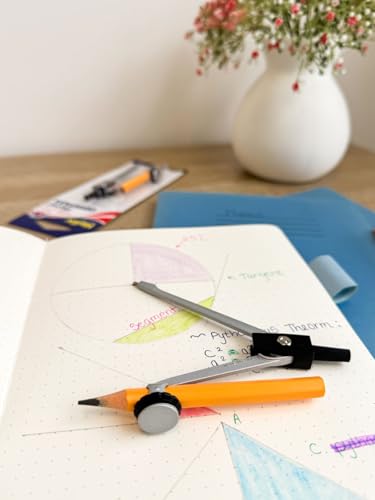 Helix Metal Compass and Pencil