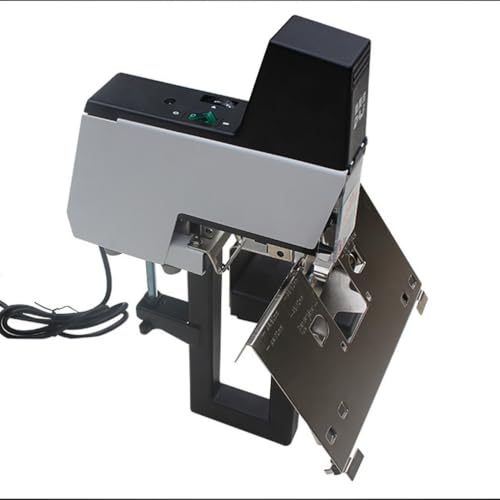 TYZDLSM Electric Stapler, Heavy Duty Stitcher Staplers Binder, with Flat Saddle Stitching Modes, 9-Level Adjustable, 2-30 Sheet Capacity, 100mm Depth, Foot Pedal, for Office