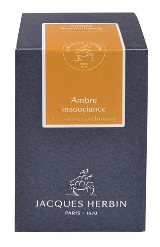 Erban Jack Elban Hbj14741 Scented Ink, 1.7 fl oz (50 ml), Amber/Reckless for Fountain Pen/Glass Pen/Refill Pen