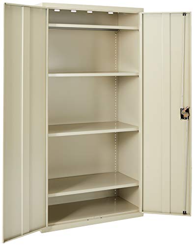 Lorell LLR41307 Fortress Series Storage Cabinets, Putty