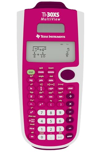 Texas Instruments TI-30XS MultiView Scientific Calculator, Pink