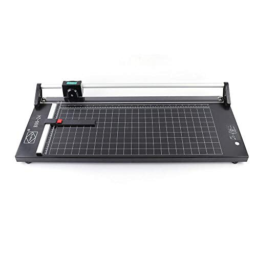 24/36 Inch Manual Rotary Paper Trimmer Precision Photo Paper Cutter for Craft Paper, Photo, Coupon, Label and Cardstock (24")